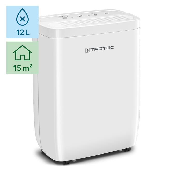 TROTEC Luchtontvochtiger TTK 27 E - 15m² / 37m³ - 12l/24h