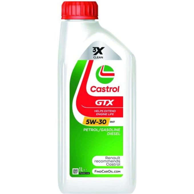 Motorolie CASTROL 15F6E4 GTX 5W30 RN17 1L