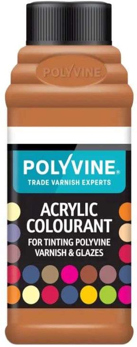 Polyvine kleurpigment Sienna natuur 500 gram