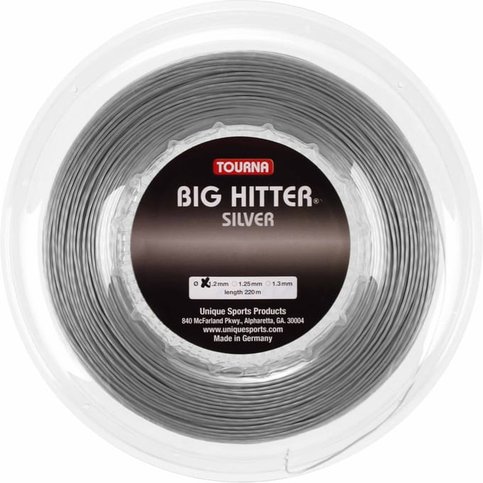 Tourna Big Hitter Rol Snaren 220m-Zilver