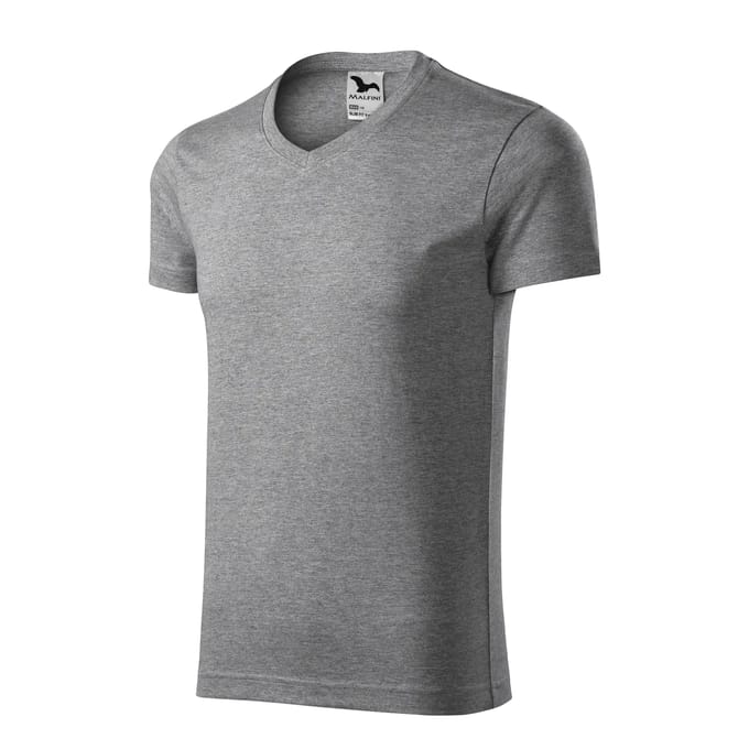 T-shirt met V-hals Malfini Slim 146