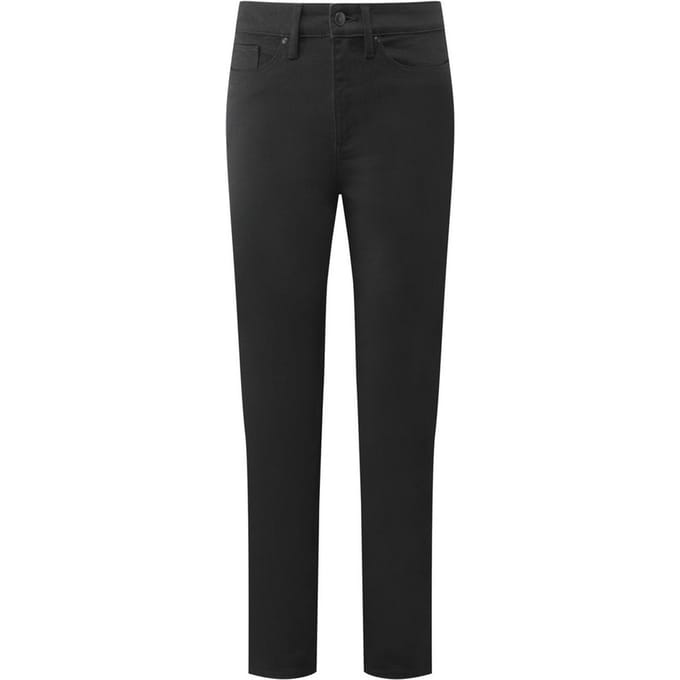 Premier Dames/Dames Workready Straight Leg Jeans (Zwart blijven)