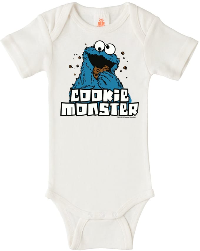 Logoshirt Body Krümelmonster - Sesamstrasse