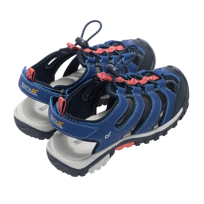 Regatta Kinderen/Kinderen Westshore IV Sandalen (Aviatorblauw/Perzikroze)