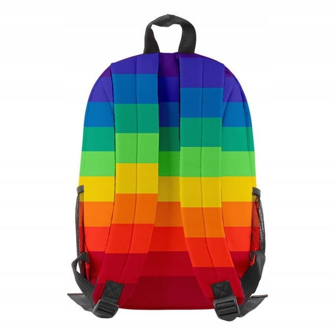 Regenboog Schoolrugzak Regenboog Tas Lgbt Trots Groot Xl