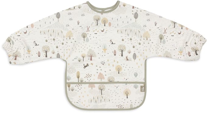 Jollein Slabbetjes Waterproof Met Mouw - 1 Stuk - 75 cm - Tiny Park