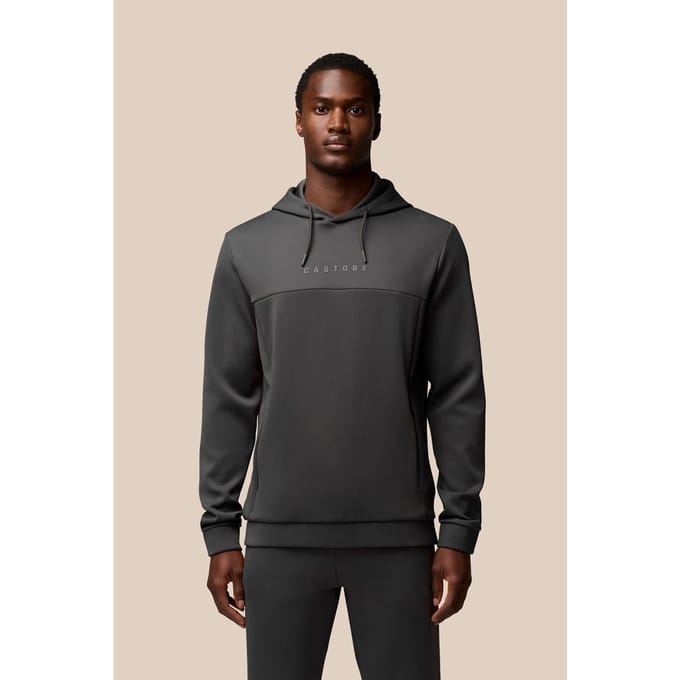 Castore Scuba Hoody Polyester Heren Grijze Hoodie Sweatshirt