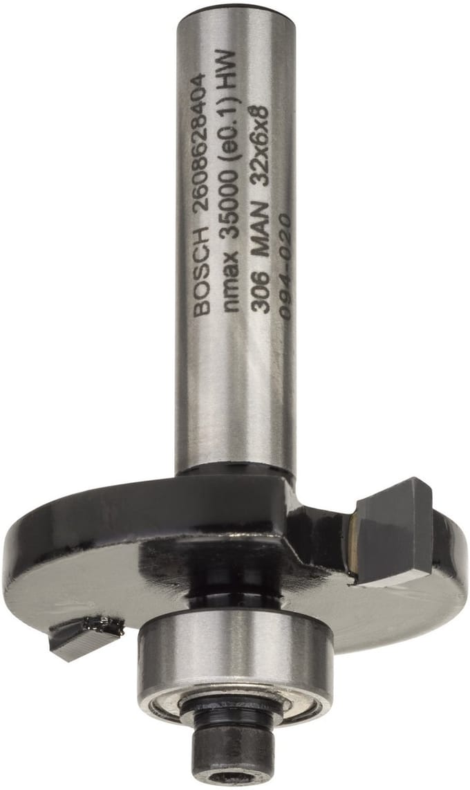 Bosch - Groefzaagjes 8 mm, D1 32 mm, L 6 mm, G 51 mm
