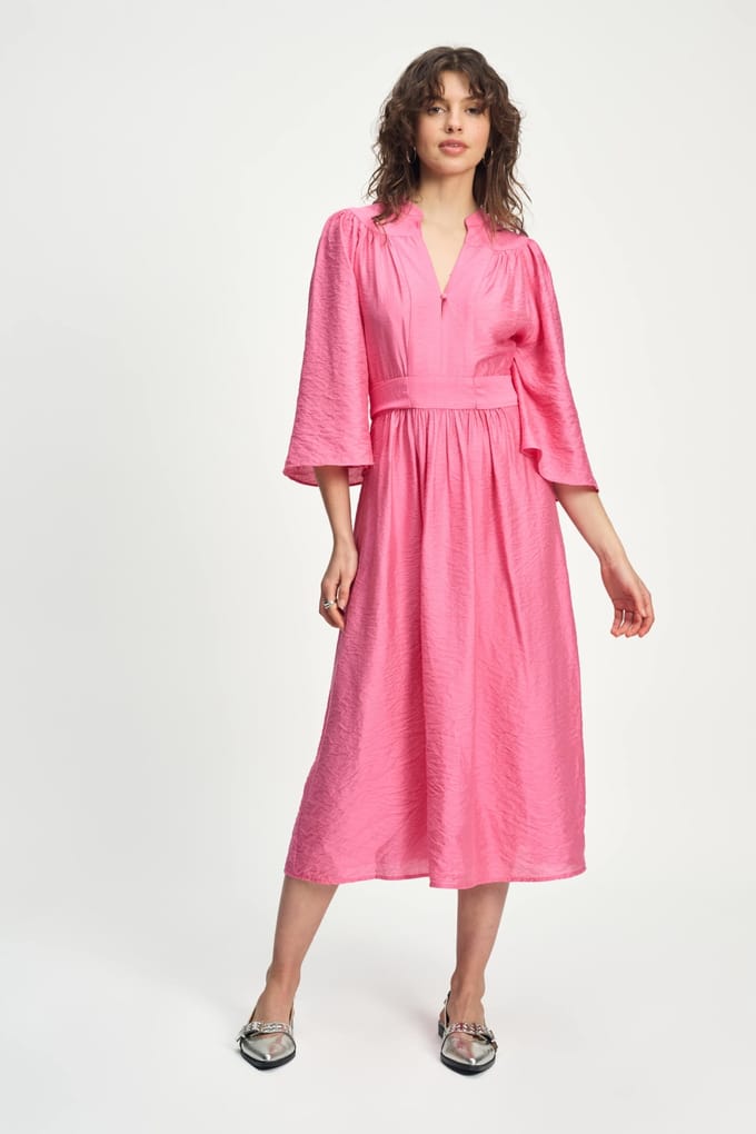 POM Amsterdam Dress - Imperial Raspberry Taglia: 46 | Abiti Midi Outlet | Donna | Rosa
