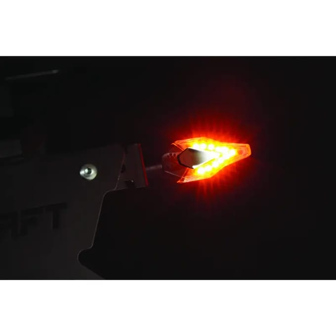 Motorfiets geleide knipperlichten Chaft Belong