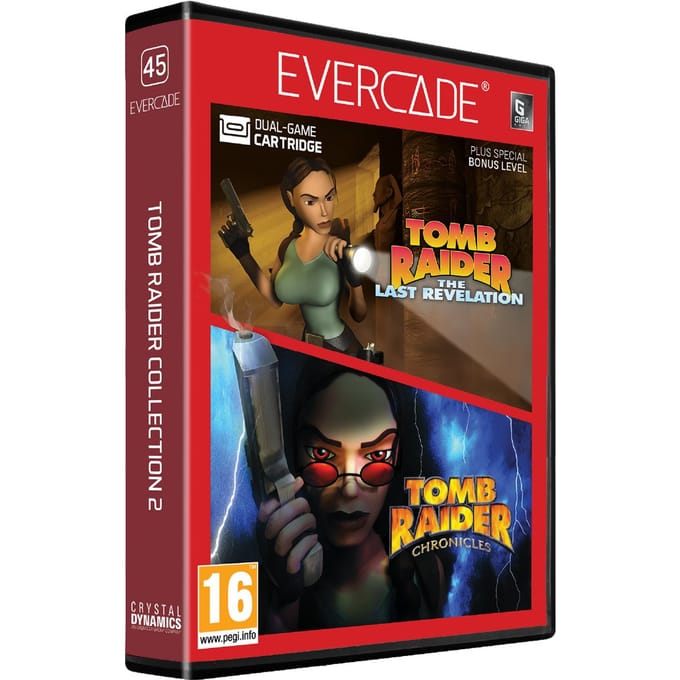Evercade Cartridge - Tomb Raider Collection 2