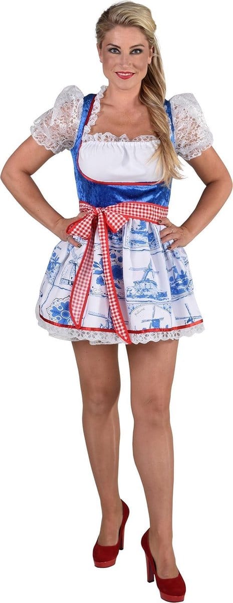 Volendams Delfts blauw jurkje Emma