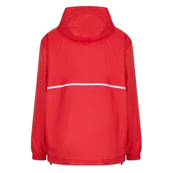 Ea7 Bold Logo Rood Capuchonjack