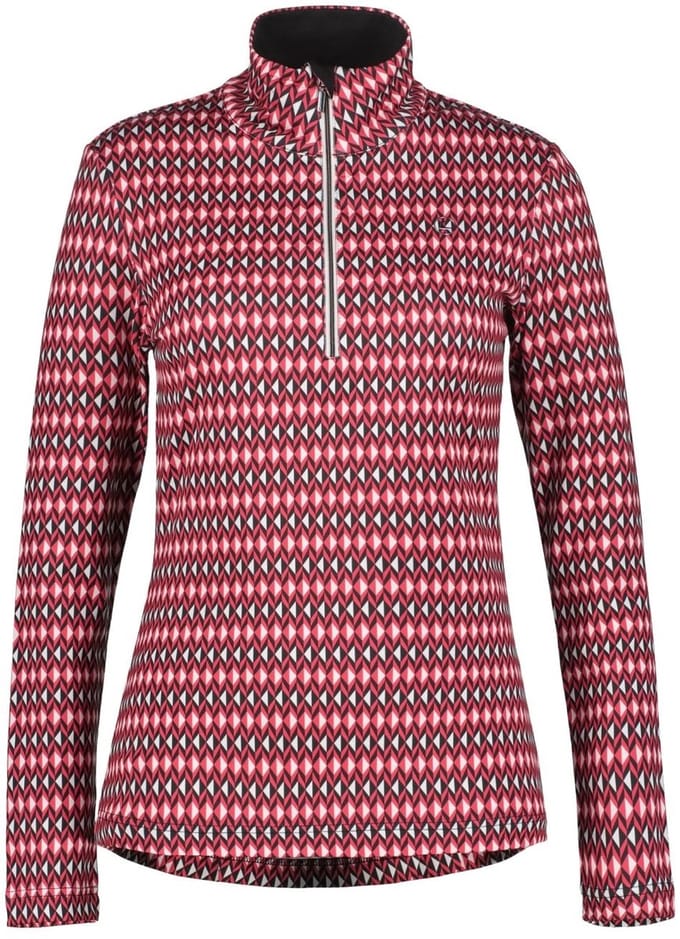Luhta Peuratunturi Skipully dames Rood dessin 2XL/44