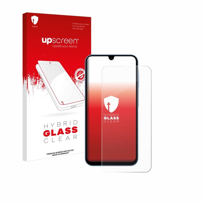upscreen - Screenprotector voor Samsung Galaxy A15 / 5G - Folie Beschermfolie Beschermglas transparant