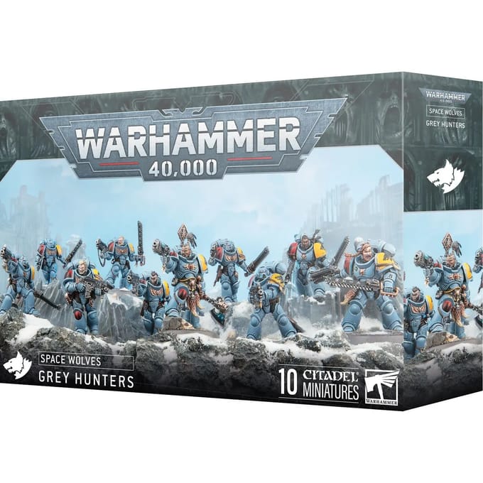 Warhammer 40.000 40K - Space Wolves - Grey Hunters - 53-21 (vernieuwde editie 2025)