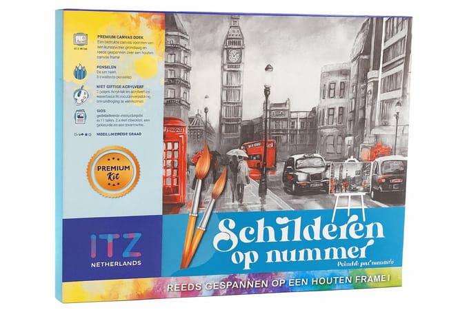 Itz Netherlands - Schilderen op Nummer - London in de Regen