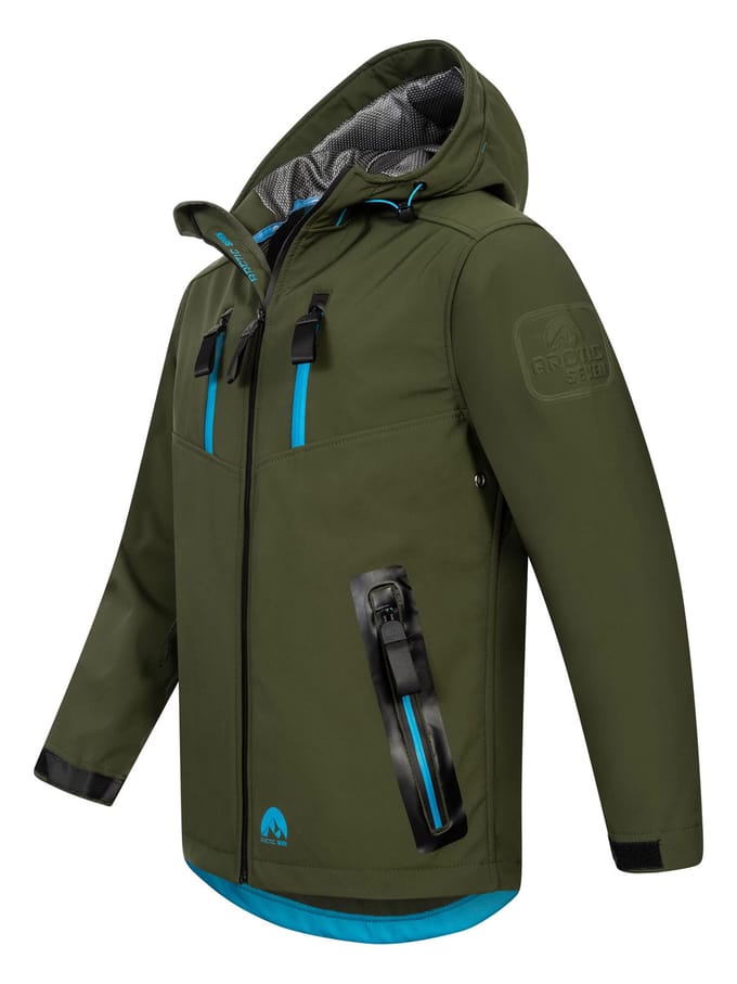 Arctic Seven Heren Softshell Jas AS-306 – Outdoor Functiejas, Waterafstotend, Winddicht