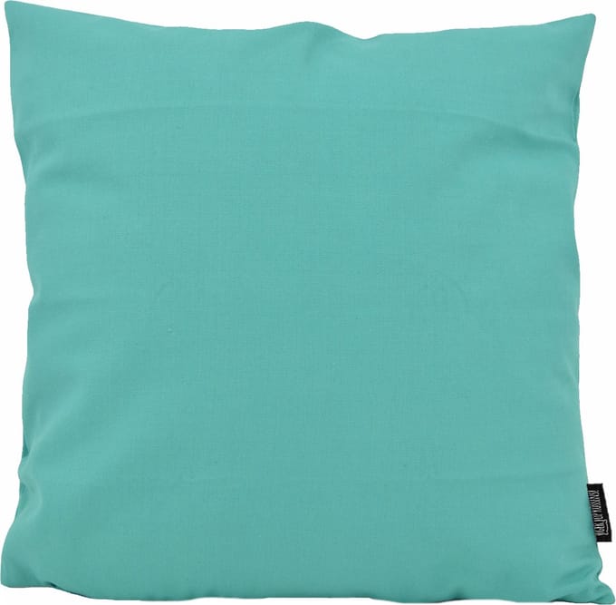 Uni Aqua Kussenhoes | Katoen / Polyester | 45 x 45 cm