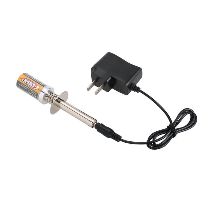 HSP Nitro Starterkit Gloeibougie-ontsteker met batterijlader voor HSP RedCat Nitro-aangedreven RC-auto US plug