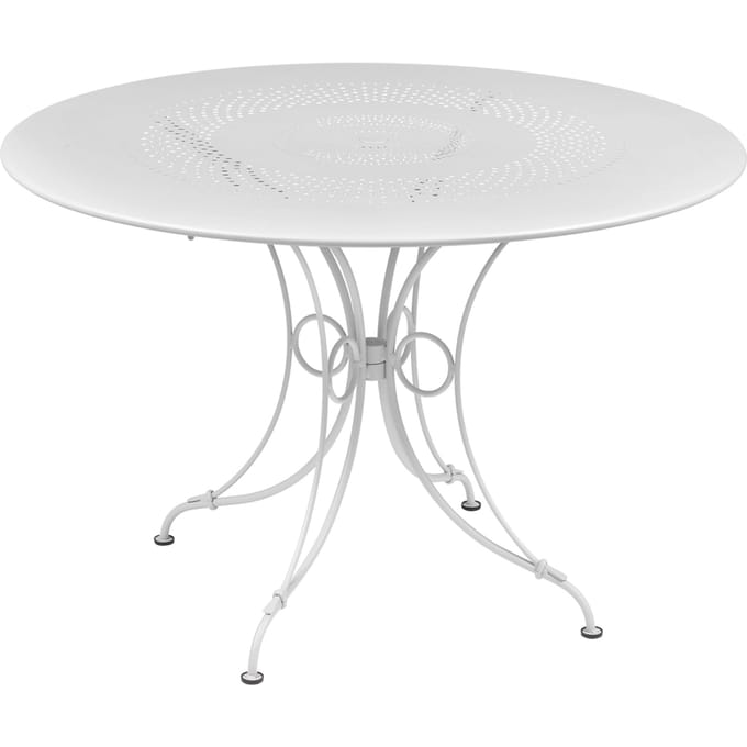 Fermob 1900 tafel - 01 katoenwit - Ø 117