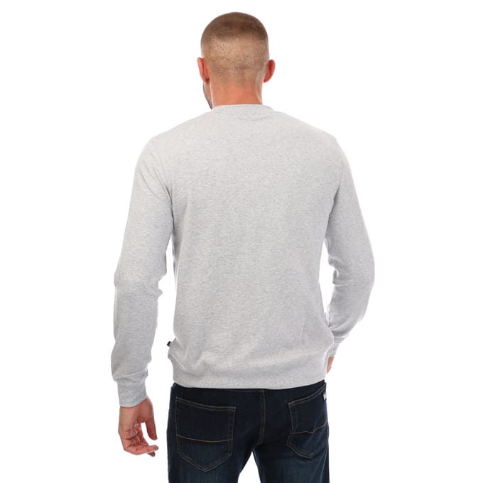 Ted Baker Sonics sweatshirt met normale pasvorm en logo voor heren, grijs