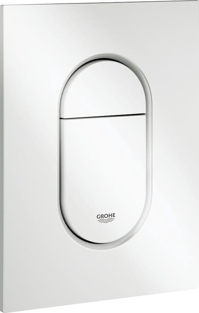 GROHE Arena Cosmopolitan S Bedieningsplaat - 2-knops - Wit