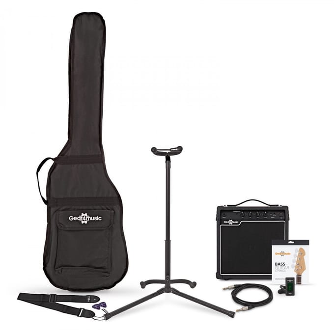 15 Watt Basversterker & Accessoires Pakket door Gear4music