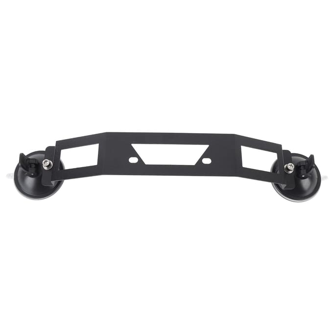 Satelliet Zuignap Auto Mount Aluminiumlegering Verstelbaar Weerbestendig Satelliet Installatiekit gray