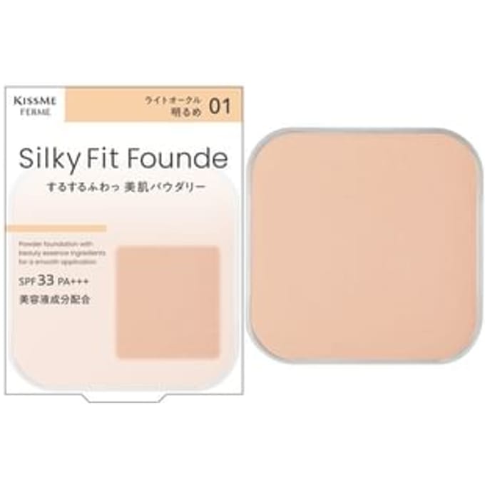 ISEHAN - Kiss Me Ferme Foundation SPF 33 PA+++ 01 Light Ocher Refill