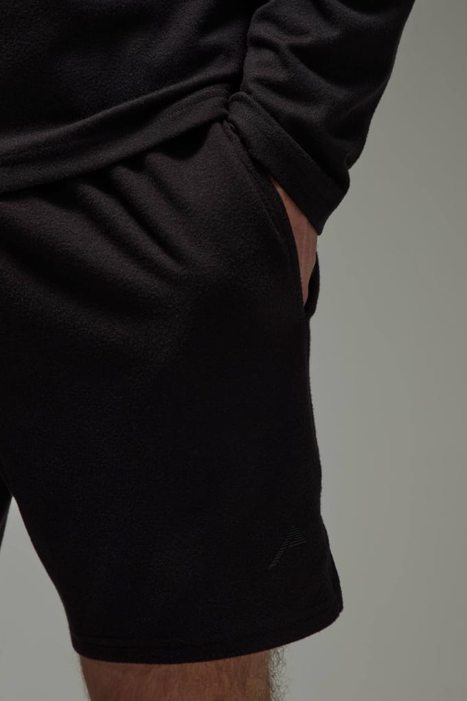 Heren Active Yoga Stretch 5inch Short | Black | Size Small