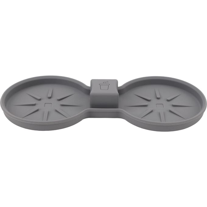 Middenconsole Bekerhouder Inzetmat Antislip Waterdicht Temperatuurbestendig Bekerhouder Pad Mat grijze kleur