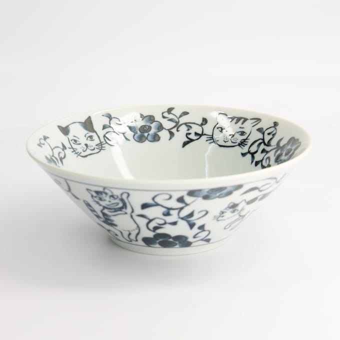 Tokyo Design Studio - Neko Maruke Kattenkom - 1100 ml - 20,5 x 7,5 cm