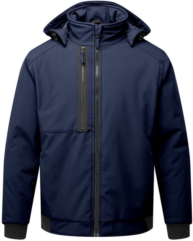 Portwest WX2 Eco Gevoerde Softshell 2 (L) CD874 - Marine - S