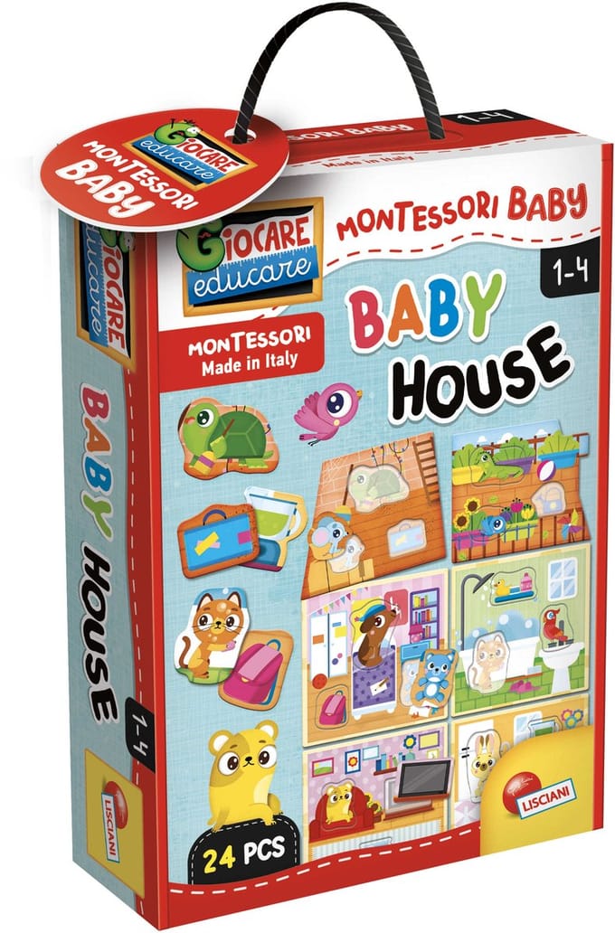 Lisciani - Montessori Baby - baby house