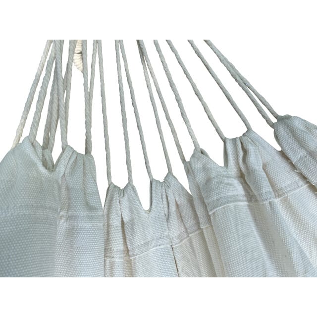 4gardenz® Beach Hangmat 320x150cm - Polykatoen - tot 200 kg - Crème