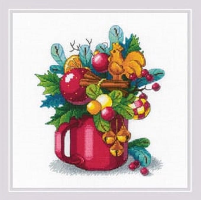 RIOLIS New Year's Aroma borduren (pakket) 1985 **