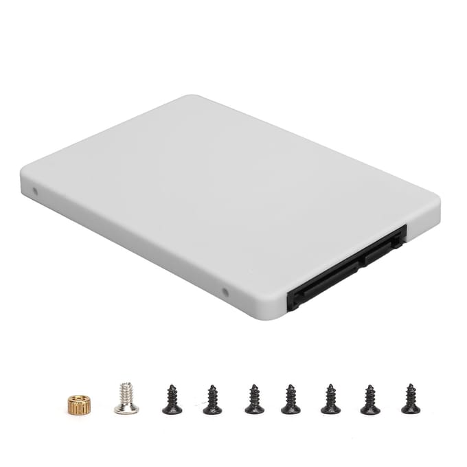 Boîtier SATA SSD vers disque dur M.2 NGFF 3.0, convertisseur portable avec étui blanc blanc