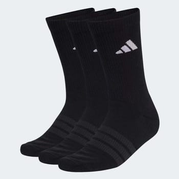 adidas Essentials Crew 3P Tennissokken Unisex-zwart