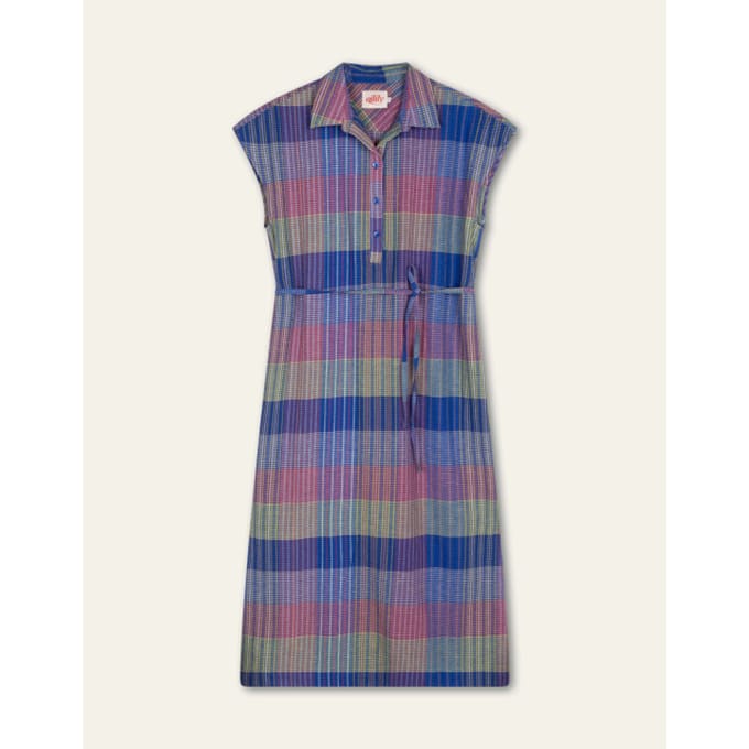 Oilily Daksha Jurk- maat42 Mazarine Blauw
