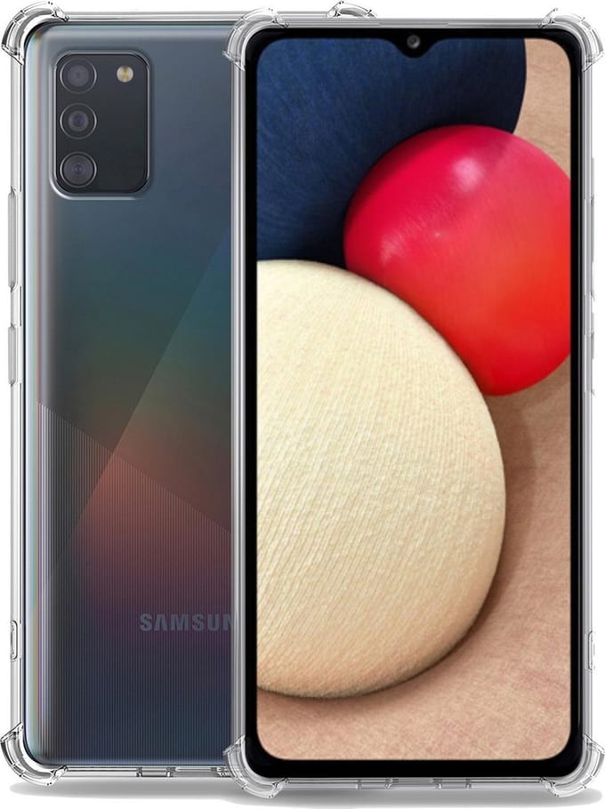 Hoesje geschikt voor Samsung Galaxy A02s - Back Cover Transparant Shockproof