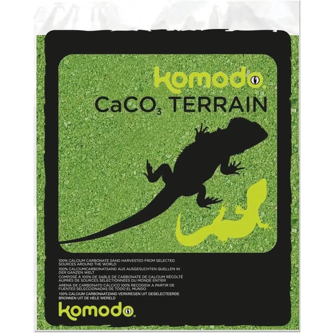 Zand voor reptiles Komodo CaCO