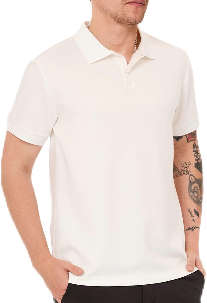 Func Factory mannen Polo Niel roomwit maat L