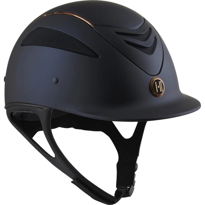 Matte roségouden helm OneK