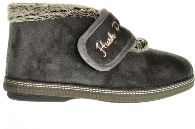 Hush Puppies Donkergrijze Hoge Pantoffel maat 40