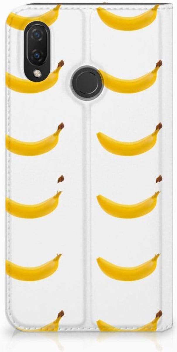 Book Case voor Huawei P Smart Plus Flip Style Cover Banana
