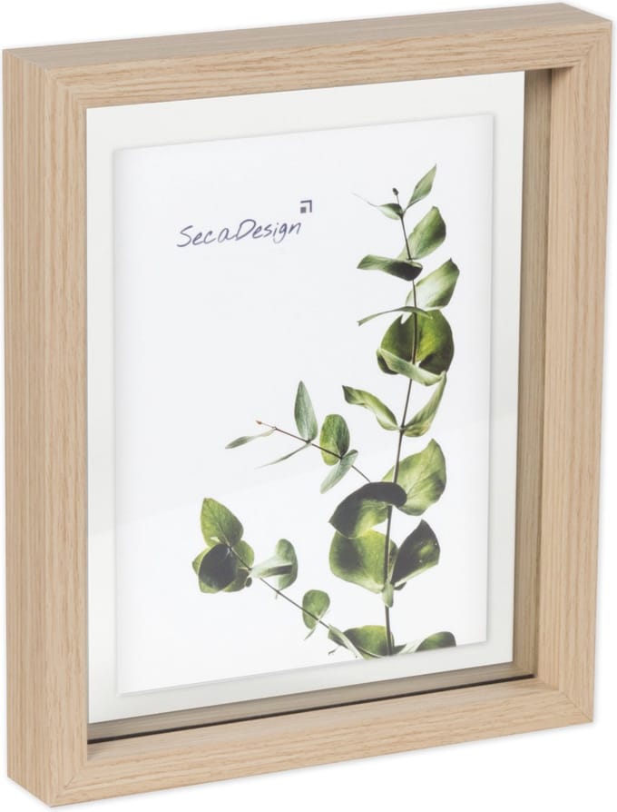 SecaDesign fotolijst Flyte - 15x20 - naturel - zwevend effect