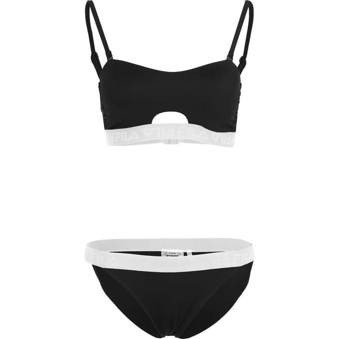 FILA Sanming Bandeau Bikini Black Maat: XL | Bikini's Outlet | Dames | Zwart