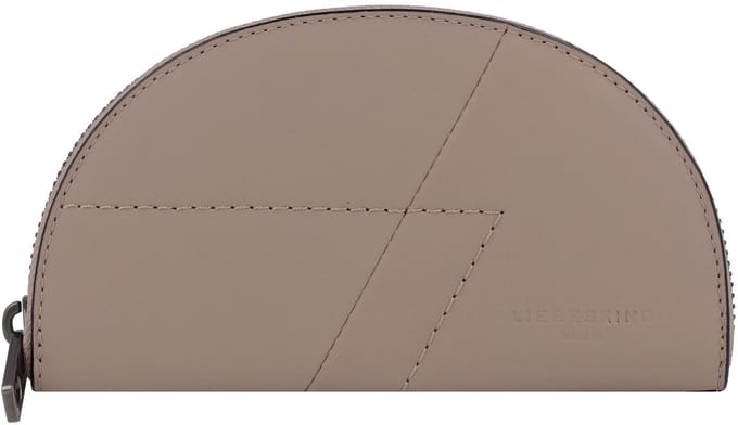 LIEBESKIND BERLIN Leren Portemonnee Edda Calf Optic Purse Wallet Stone Taupe