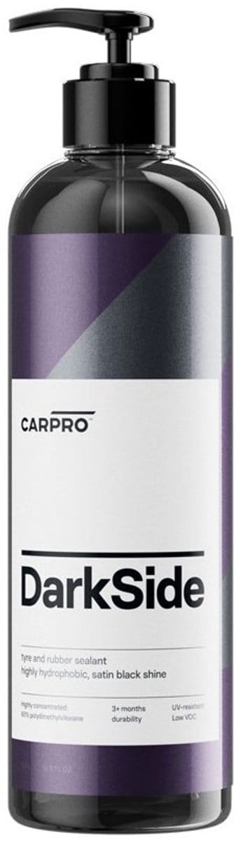CarPro DarkSide Tyre & Rubber Sealant 500ml - banden & rubber sealant - UV-bestendig